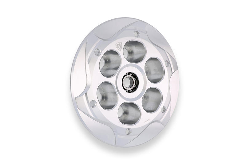 Piattello spingidisco frizione antisaltellamento MV Agusta con cuscinetto Argento
