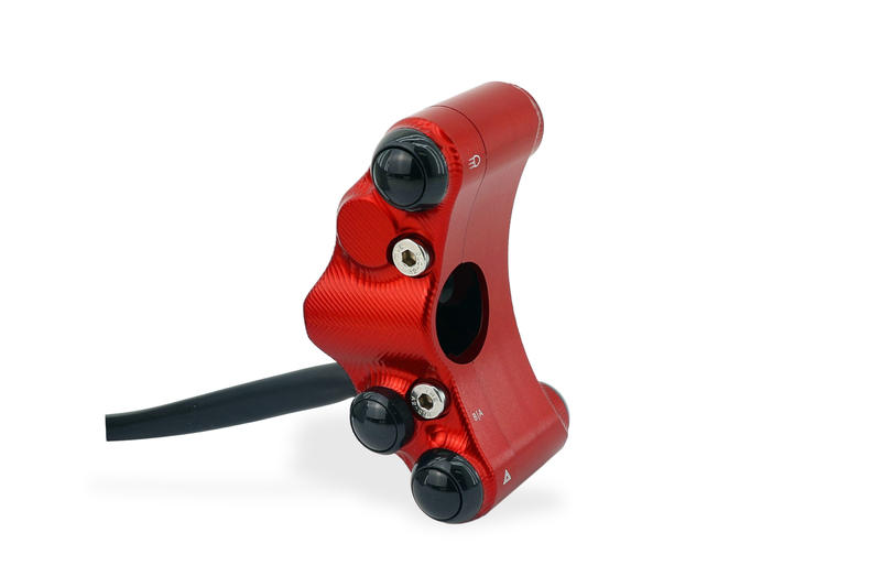 Pulsantiera sinistra - Versione stradale Rosso