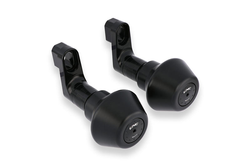 Tamponi protezione telaio Aprilia Nero