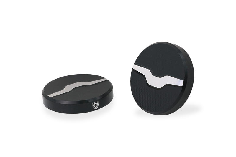 Cover tappo superiore forcella Moto Guzzi Nero