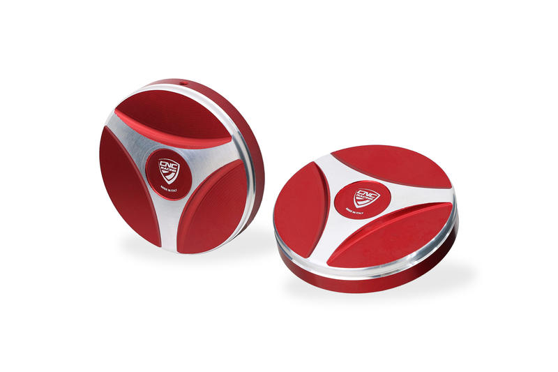 Cover tappo superiore forcella Ducati Diavel V4 Rosso