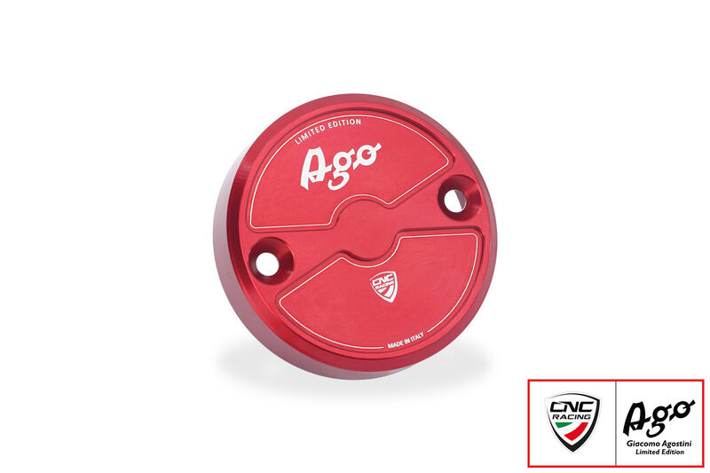 Tappo serbatoio fluido freno anteriore Ø56 - Giacomo Agostini Limited Edition Rosso