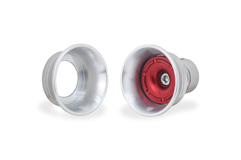 Buffer rear wheel Ducati RACE Silver/Red