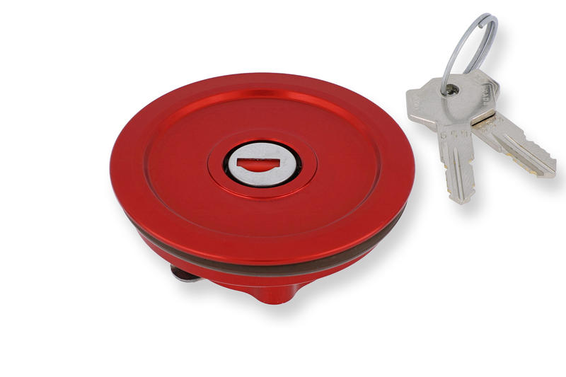 Tappo serbatoio carburante - chiusura Key Lock Rosso