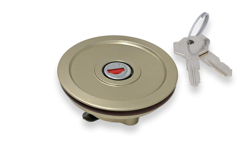Tappo serbatoio carburante - chiusura Key Lock Bronzo