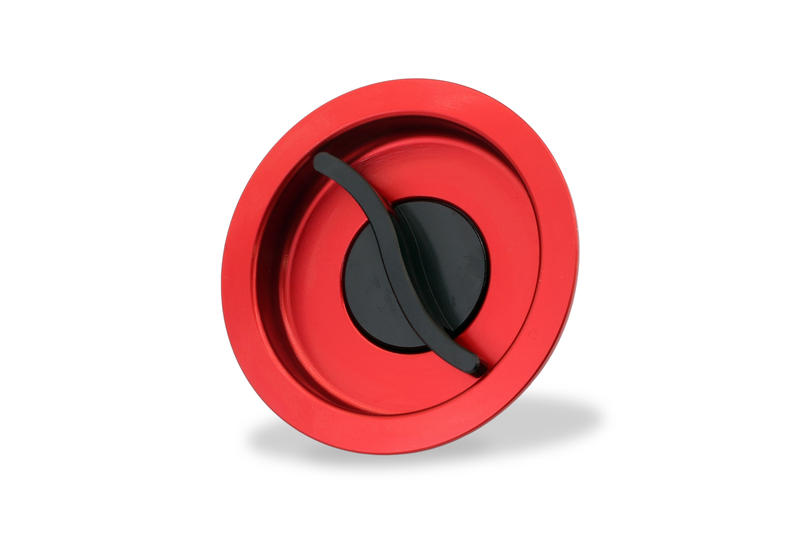 Tappo serbatoio carburante - chiusura Fast Open BICOLOR Rosso/Nero
