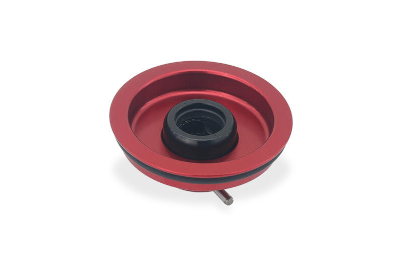 Fuel tank cap - Fast Key plug Red/Black
