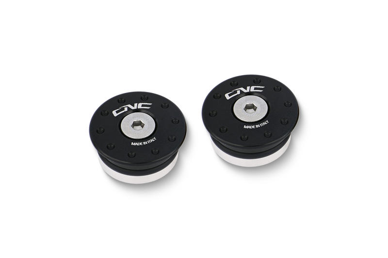 Tappi pedane OEM Ducati SBK serie Panigale / Streetfighter V4 - V2 Nero