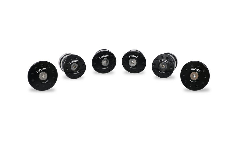 Tappi telaio MV Agusta F3 675 800 Nero