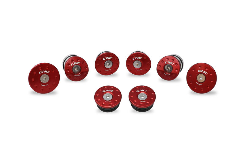 Tappi telaio MV Agusta Brutale Rivale Dragster Superveloce Rosso