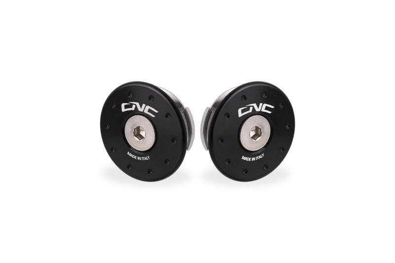 Tappi telaio Ducati Multistrada V4 - fori piccoli Nero